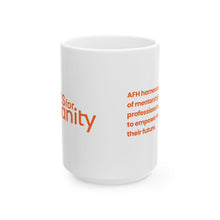 Load image into Gallery viewer, AFH Logo White Mug