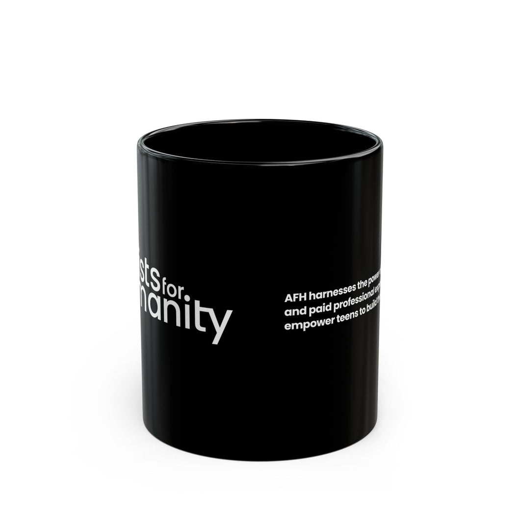 AFH Logo Black Mug