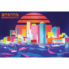 Load image into Gallery viewer, Vaporwave Boston
