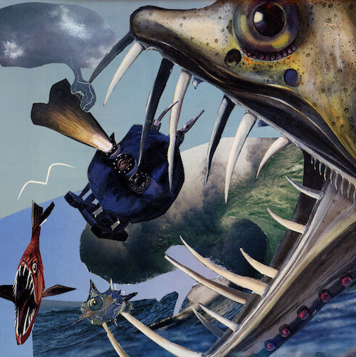 The Big Blue Fish Monster